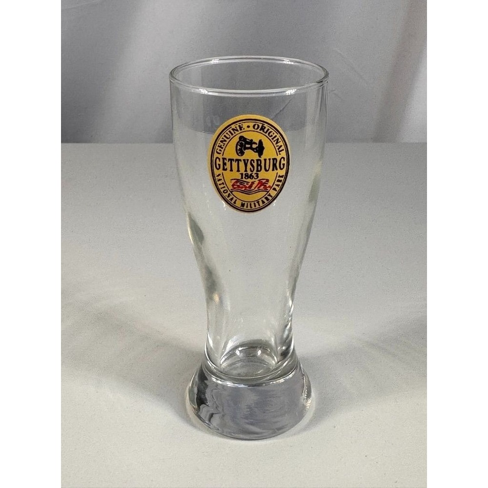 Gettysburg 1863 National Military Park Souvenir Shot‎ Glass 4" Tall